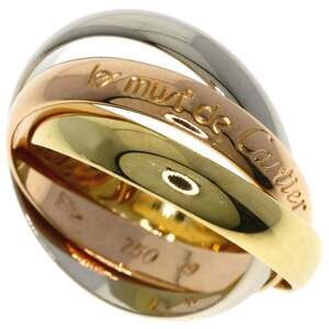 CARTIER 18k Gold Trinity Ring #49